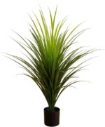 Nearly Natural 3ft UV Resistant Artificial Grass Plant – Indoor/Outdoor Faux Greenery, Flexible Branches, Premium Craftsmanship, Includes Nursery Planter, Ideal for Home Decor and Outdoor Gardens - Image 2