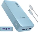 Power Bank, 20000mAh 45W Portable Charger, PD3.0 QC4.0 Fast Charging with LED Display, 2 USB-C, 2 USB-A, Battery Pack for iPhone 15 14 13 Series, MacBook, Galaxy, iPad, and More (Blue) - Image 2