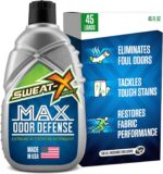 SWEAT X Max Odor Defense Laundry Detergent Liquid - Natural Washing Detergent for Activewear & Gym Clothes - Laundry Detergent for Sensitive Skin - Concentrated Detergent, 45 Loads (1 Bottle) - Image 2