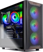 Skytech Gaming Chronos 3 Desktop PC, Ryzen 7 7700 3.8 GHz (5.3GHz), AMD RX 9070XT 16GB, 2TB Gen4 NVMe SSD, 32GB DDR5 RAM 6000 RGB, 850W Gold ATX 3 PSU, Wi-Fi, Win 11 - Image 2