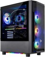 Skytech Gaming Shadow Gaming PC, AMD Ryzen 7 7700X 4.5GHz, NVIDIA RTX 5060, 1TB Gen4 NVMe SSD, 32GB DDR5 RAM 5600, 650W Gold PSU, 360 ARGB AIO, Wi-Fi, Win 11, Desktop - Image 2