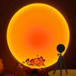 Sunset Lamp Projector,360 Degree Rotation Sun Lamp Led Night Light with USB Port,Sunset Lamp for Room Decor, Photography,Tiktok Live,Christmas Gifts for Women - Image 2