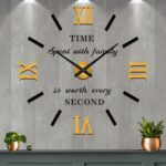 VANGOLD Wall Clock for Living Room Decorations Gift - Image 2