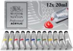 Winsor & Newton Artists' Acrylic Color 12-Tube Set, 20ml - Image 2