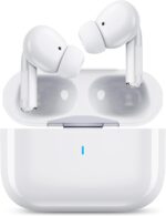 Wireless Earbuds for iPhone, 5.3 Bluetooth Headphones for Apple Earbuds Wireless, ENC Noise Cancelling 40Hrs Playback in Ear Air Buds Pods HiFi Bass for iPhone 17 16 15/iPad/PC/Laptop/Switch/White - Image 2