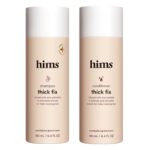 hims Thick Fix Shampoo & Conditioner Set - Saw Palmetto for Healthy Hair Growth & Thickening - Scalp Cleansing - Vegan, Sulfate-Free & Cruelty-Free - Eucalyptus Scent, 6.4 fl oz - Image 2
